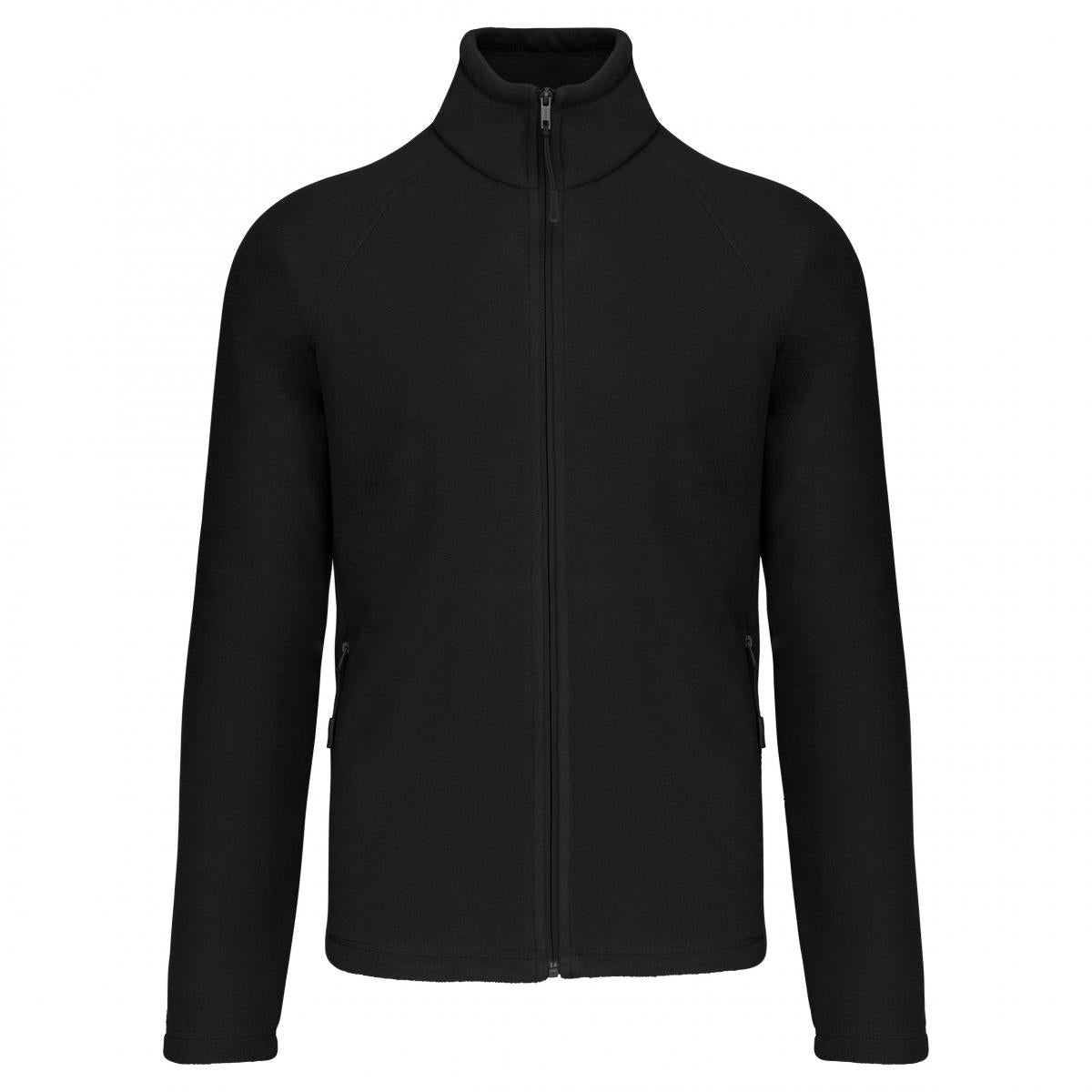 Kariban K917 | Mikrofleece-Jacke mit Reißverschluss Raglanärmel für Herren