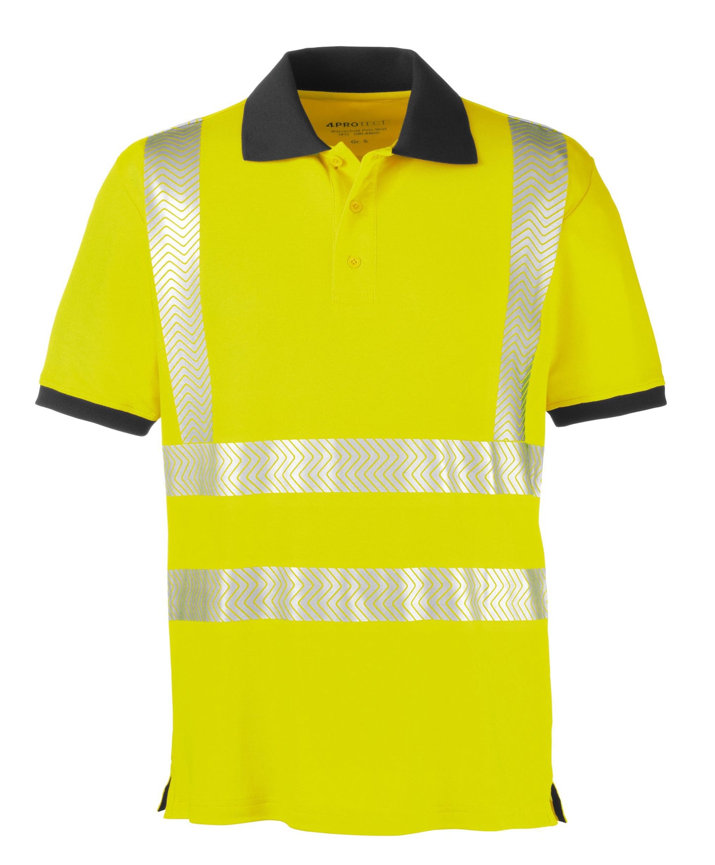 4PROTECT® Warnschutz-Poloshirt ORLANDO Art.Nr.3433/3434