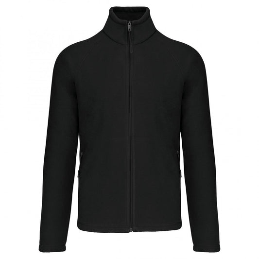 Kariban K917 | Mikrofleece-Jacke mit Reißverschluss Raglanärmel für Herren