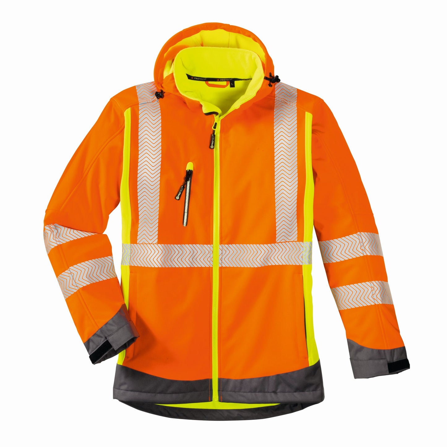 4PROTECT® Warnschutz-Softshelljacke HOUSTON  Art.Nr.3470/3475