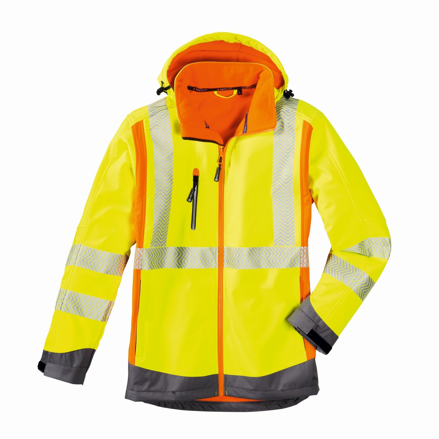 4PROTECT® Warnschutz-Softshelljacke HOUSTON  Art.Nr.3470/3475