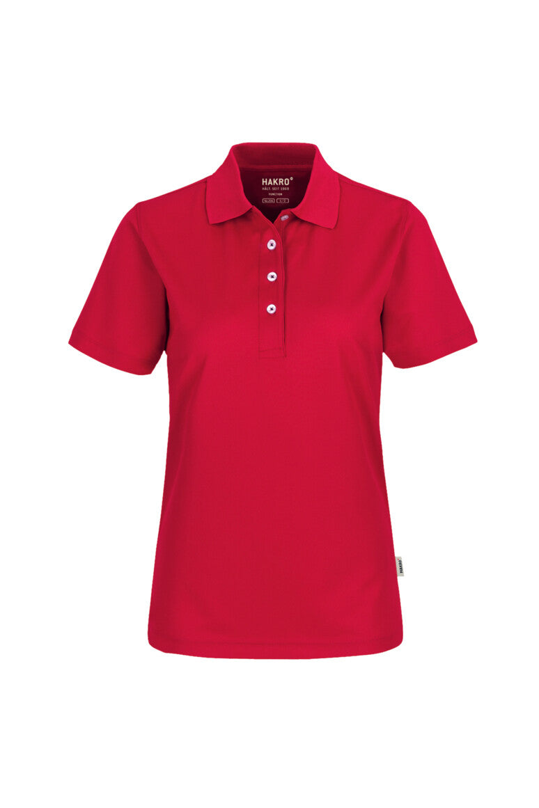 HAKRO DAMEN POLOSHIRT COOLMAX® NO. 206