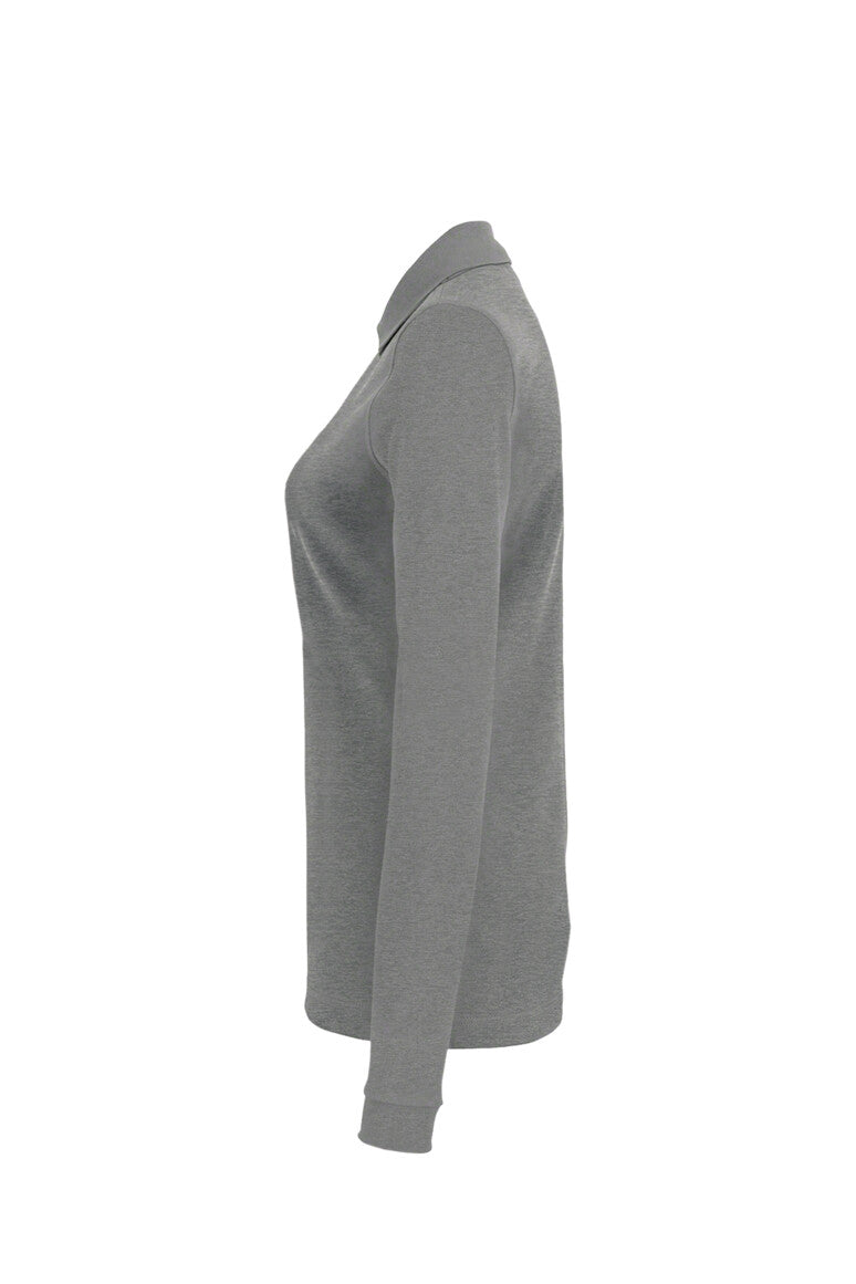 HAKRO DAMEN LONGSLEEVE-POLOSHIRT MIKRALINAR® NO. 215