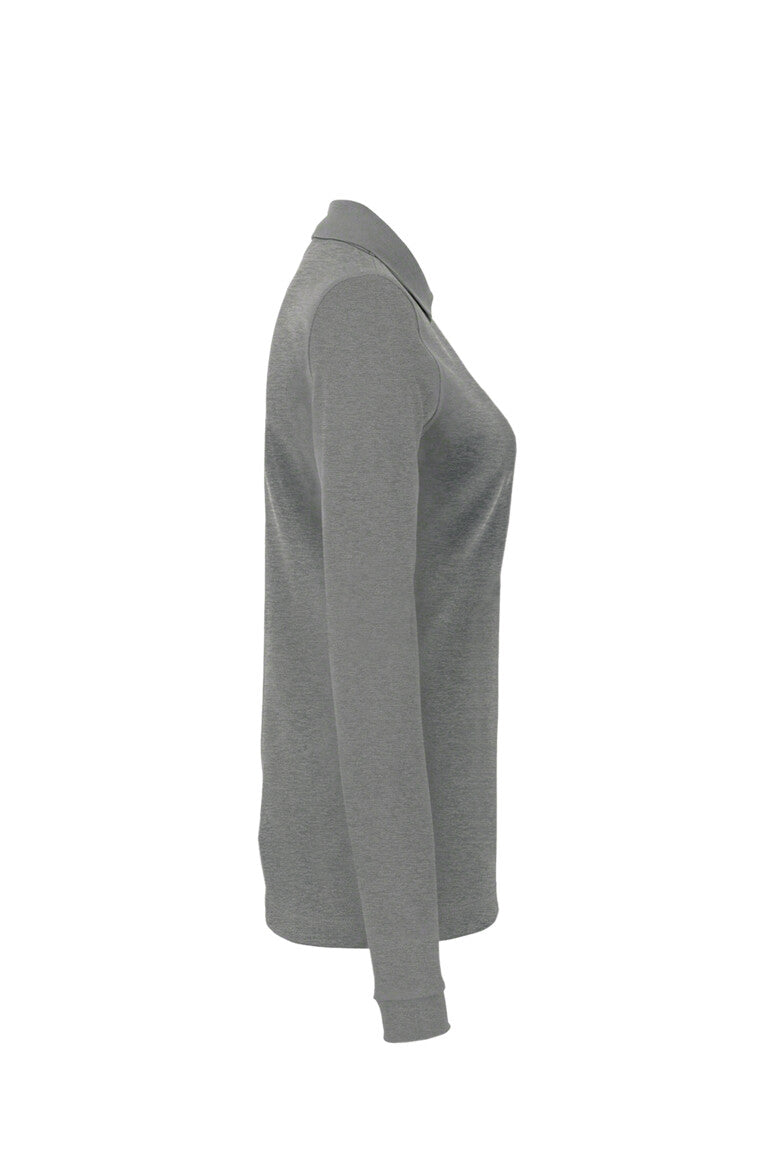 HAKRO DAMEN LONGSLEEVE-POLOSHIRT MIKRALINAR® NO. 215