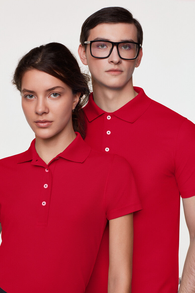 HAKRO DAMEN POLOSHIRT COOLMAX® NO. 206