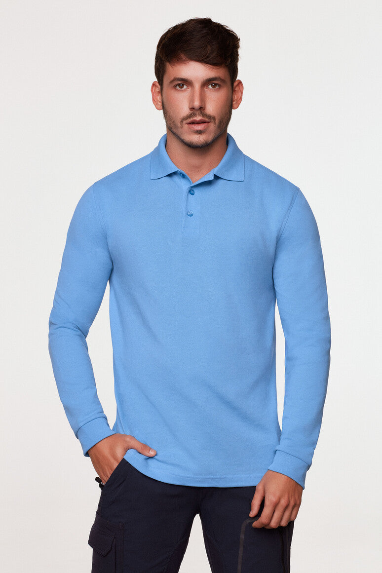 HAKRO LONGSLEEVE-POLOSHIRT MIKRALINAR® NO. 815